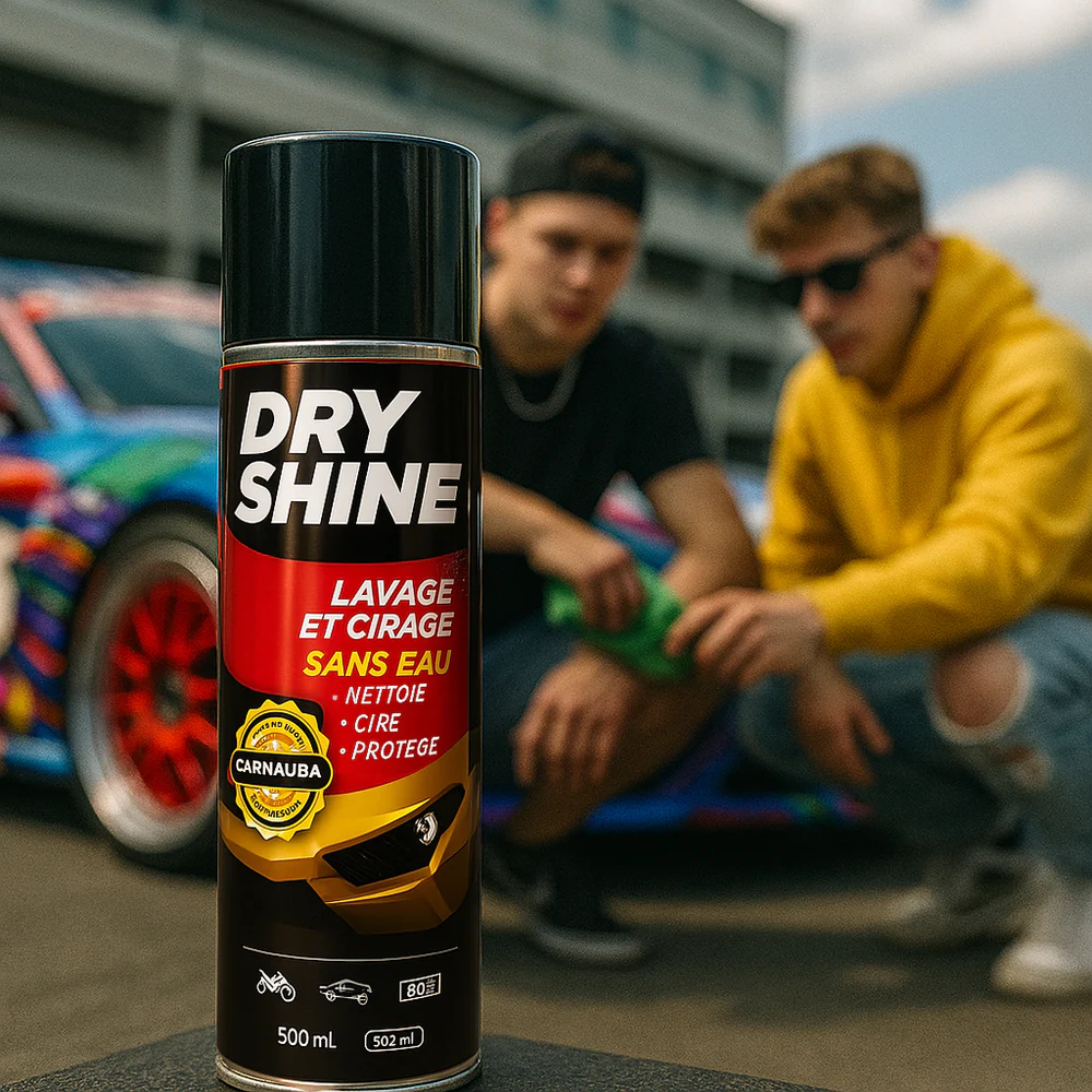 Voiture avec DryShine