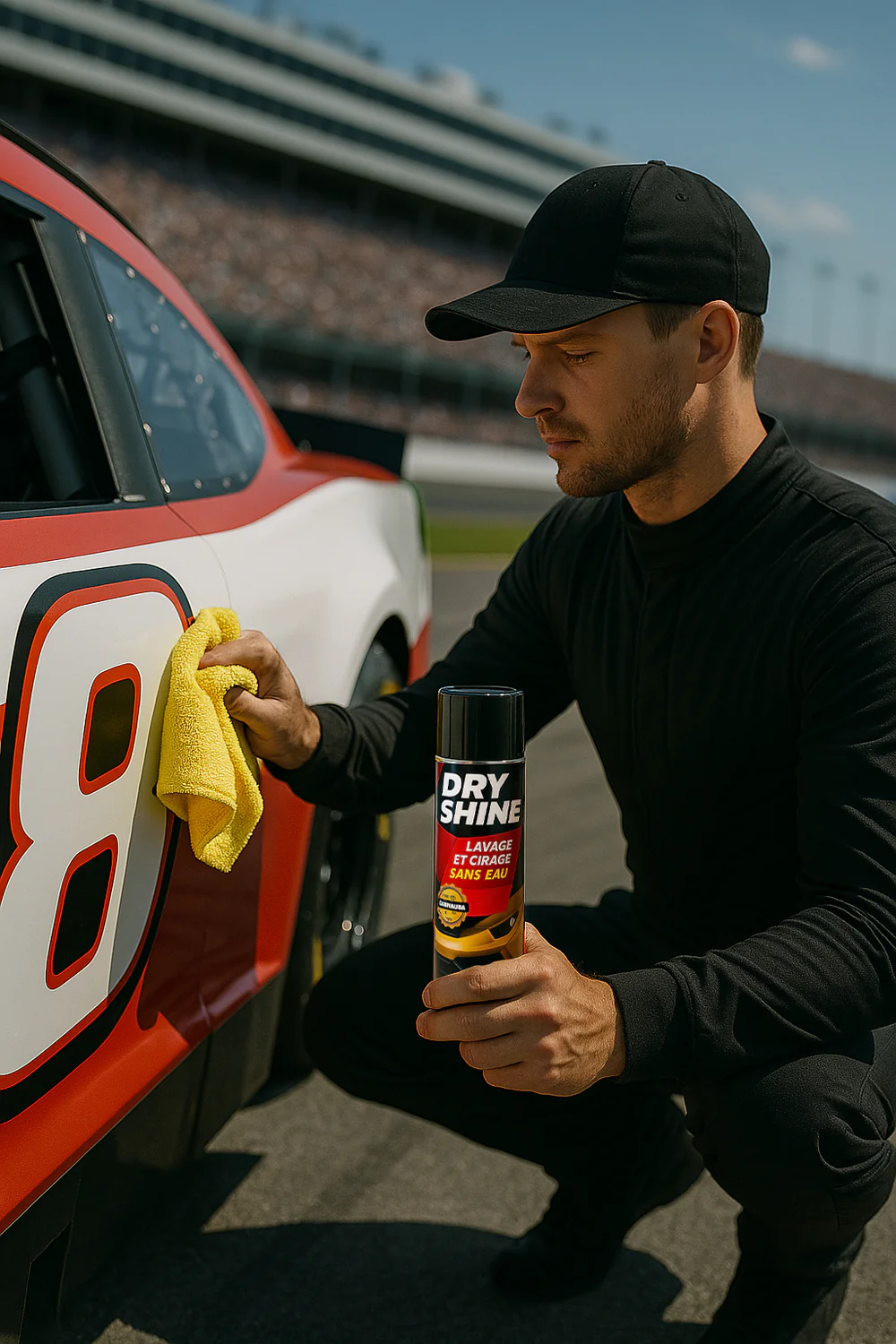 DryShine sur circuit